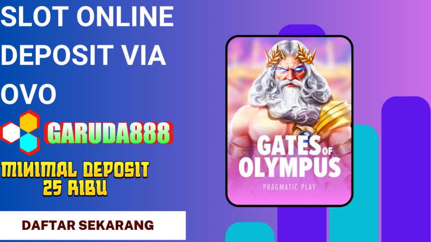 slot online deposit via Ovo